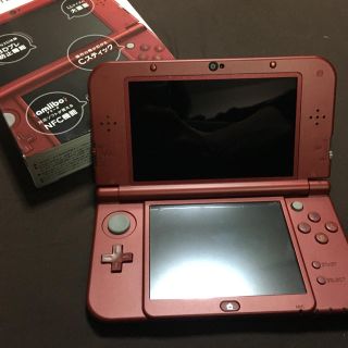 ニンテンドー3DS(ニンテンドー3DS)のニンテンドー3DS LL＊メタリックレッド(携帯用ゲーム機本体)