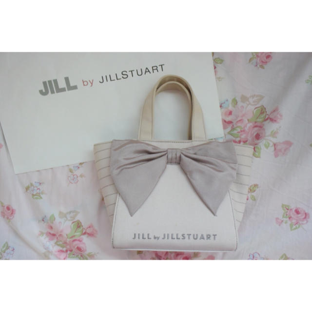 JILL by JILLSTUART(ジルバイジルスチュアート)のジルバイジルスチュアート❤︎リボントートバッグ୨୧˙˳⋆ レディースのバッグ(トートバッグ)の商品写真