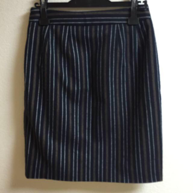 JEANASIS(ジーナシス)のJEANASiS ムジガラコクーンSK レディースのスカート(ひざ丈スカート)の商品写真