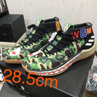 アベイシングエイプ(A BATHING APE)のdame4 bape 28.5cm 試着のみ 新品(スニーカー)