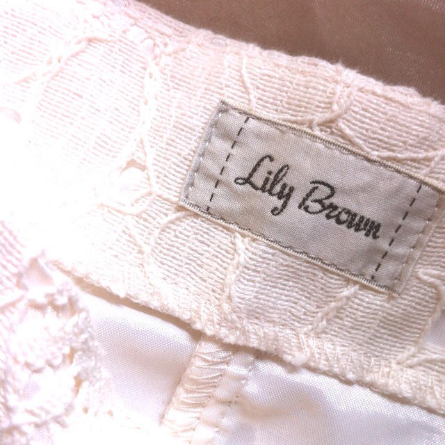 Lily Brown(リリーブラウン)のLilybrown＊レースショートパンツ レディースのパンツ(ショートパンツ)の商品写真