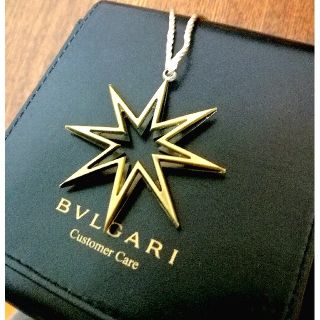 ブルガリ(BVLGARI)の新品正規ブルガリ、特製スターエンブレムキーホルダー、ペンダント、ネックレスに(キーホルダー)