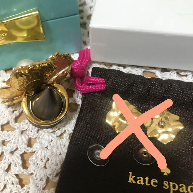 kate spade new york(ケイトスペードニューヨーク)のケネスジェイレーン リングのみ レディースのアクセサリー(ピアス)の商品写真