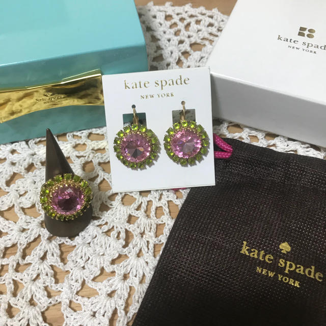 kate spade new york(ケイトスペードニューヨーク)のケイトスペード ピアス リング セット レディースのアクセサリー(ピアス)の商品写真