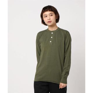 ビームスボーイ(BEAMS BOY)の値下げ❗️ヘンリーネック ロングスリーブ(Tシャツ/カットソー(七分/長袖))