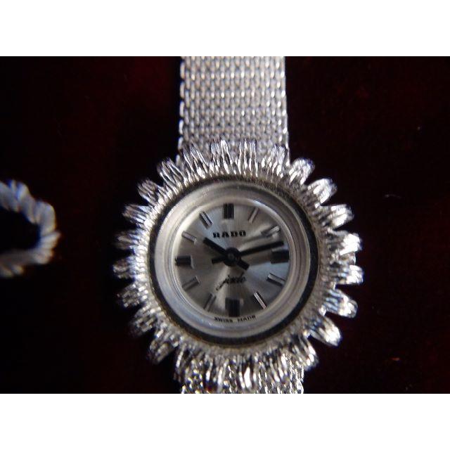 人気新品 RADO ラドーの腕時計レディース　手巻き - 腕時計
