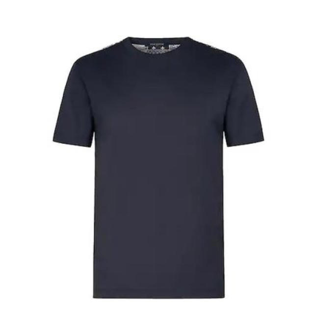 ルイヴィトン バックプリントTシャツ ネイビー トランプ柄 | フリマアプリ ラクマ
