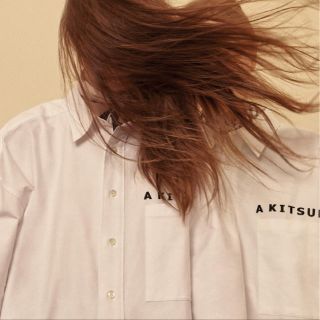 メゾンキツネ(MAISON KITSUNE')のadererror maison kitsune シャツ 40 白(シャツ/ブラウス(長袖/七分))