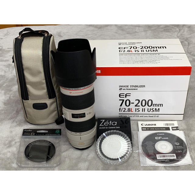 売上実績NO.1 Canon - Canon EF70-200mm F2.8L IS II USM 中古 レンズ