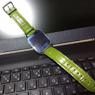 エイスース(ASUS)のZenWatch 501Q 中古　シルバー(その他)