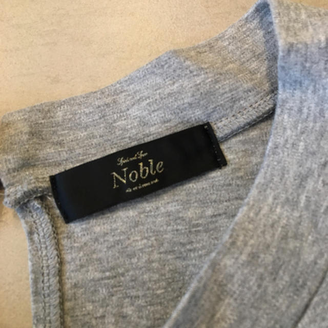 Spick and Span Noble(スピックアンドスパンノーブル)のNoble コットンAラインTシャツ レディースのトップス(Tシャツ(長袖/七分))の商品写真