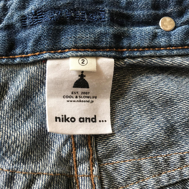 niko and...(ニコアンド)の美品！ニコアンド デニム レディースのパンツ(デニム/ジーンズ)の商品写真