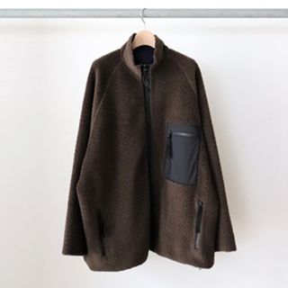 サンシー(SUNSEA)の【新品】ESSAY 18aw retro cardigan S brown (カーディガン)