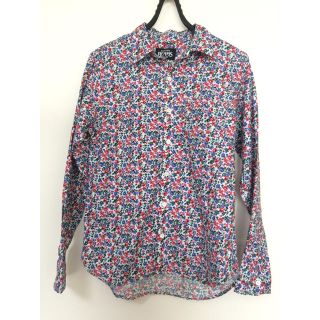 ビームス(BEAMS)のBEAMS(ビームス) 花柄の長袖シャツ Sサイズ(Tシャツ/カットソー(七分/長袖))