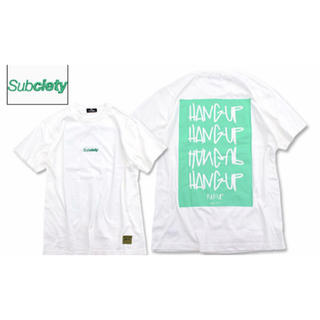 サブサエティ(Subciety)のSubciety Hang-Up S/S Tee サブサエティ 半袖Tシャツ(Tシャツ/カットソー(半袖/袖なし))