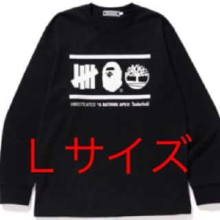 アベイシングエイプ(A BATHING APE)のUNDEFEATED×BAPE×TIMBERLAND L/S TEE

(Tシャツ/カットソー(七分/長袖))