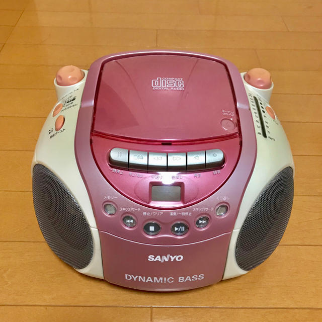 SANYO(サンヨー)のSANYO ラジカセ スマホ/家電/カメラのオーディオ機器(ラジオ)の商品写真