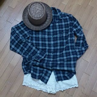 マウジー(moussy)のマウジー ヴィンテージチェック柄シャツ(ショートパンツ)