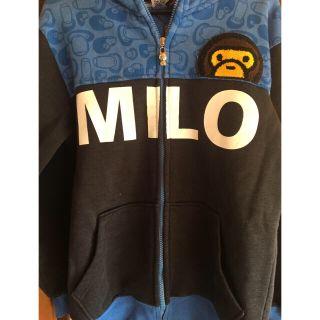 アベイシングエイプ(A BATHING APE)のAPE MILOパーカー(パーカー)