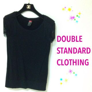 ダブルスタンダードクロージング(DOUBLE STANDARD CLOTHING)のKEEP★タッセル付きノースリーブ(カットソー(半袖/袖なし))