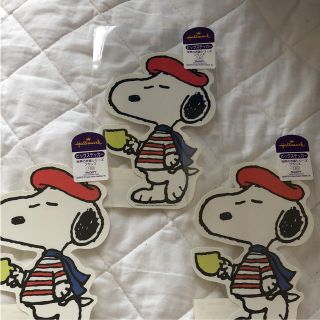 スヌーピー(SNOOPY)のスヌーピーシール3枚(シール)