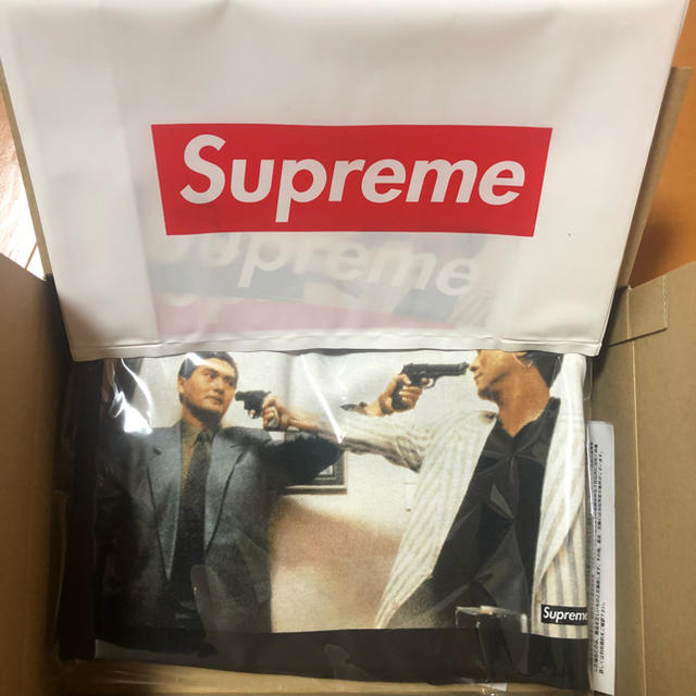 Large Supreme the killer trust tee black