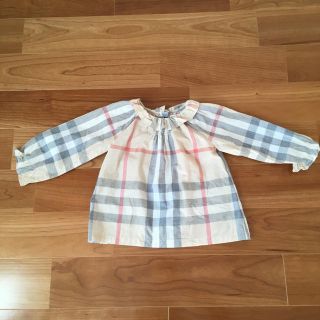 バーバリー(BURBERRY)のバーバリー80㎝シャツ(シャツ/カットソー)