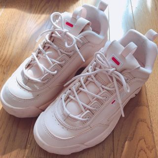 フィラ(FILA)のFILA 厚底スニーカー ピンク(スニーカー)