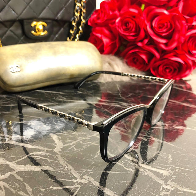 CHANEL シャネル サングラス  メガネ 眼鏡 黒 ブラック ココマークファッション小物