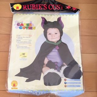 ルービーズジャパン RUBIE'S コスチューム 子供用 コウモリ 80㎝(衣装一式)