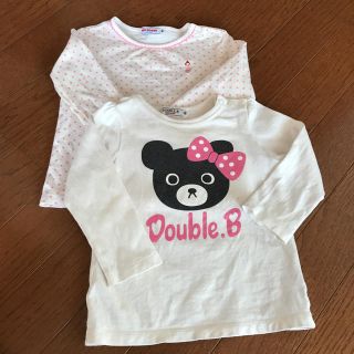 ダブルビー(DOUBLE.B)のちむ様専用 ミキハウス ロンT 80(Ｔシャツ)