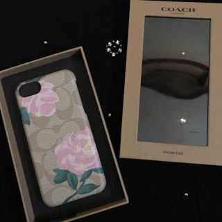 コーチ(COACH)のcoach♡iphoneケース♡フラワープリント(iPhoneケース)