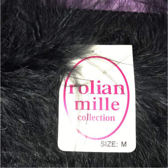 rolian mille(ロリアンミル)の大人気 !! D70 超可愛い ファー 付き 赤字覚悟の最安値(*⁰▿⁰*) レディースの下着/アンダーウェア(ブラ&ショーツセット)の商品写真