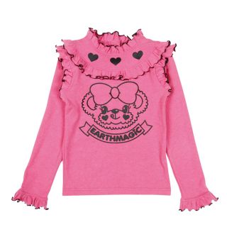 アースマジック(EARTHMAGIC)のめいちゃん様専用♡アースマジック♡リブタートルネック♡ピンク(Tシャツ/カットソー)