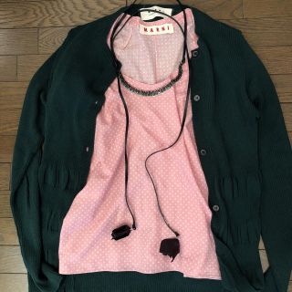 マルニ(Marni)の美品 マルニドットブラウス(シャツ/ブラウス(半袖/袖なし))