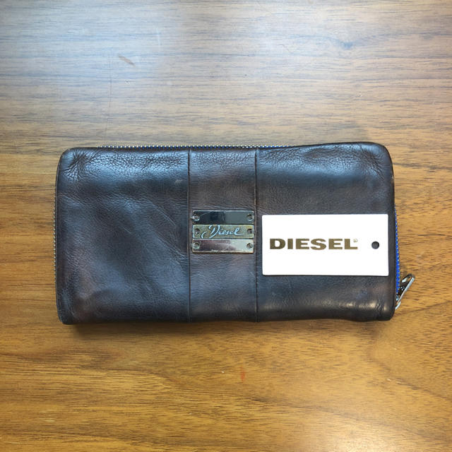 DIESEL(ディーゼル)のDIESEL ディーゼル 本革 レザー 長財布  メンズのファッション小物(長財布)の商品写真