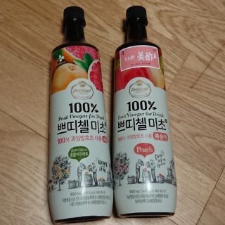 モカ様専用です。美酢 ミチョ 900ml×2 グレープフルーツ、もも 未開封(その他)