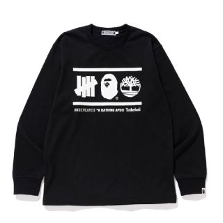 アベイシングエイプ(A BATHING APE)の送料込みundefeated bape Timberland Mサイズ(Tシャツ/カットソー(七分/長袖))