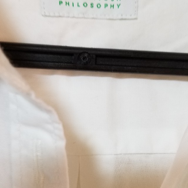MACKINTOSH PHILOSOPHY(マッキントッシュフィロソフィー)のマッキントッシュ白長袖シャツ レディースのトップス(シャツ/ブラウス(長袖/七分))の商品写真