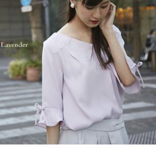 トッコ(tocco)のtocco closet 袖フリルブラウス(シャツ/ブラウス(長袖/七分))