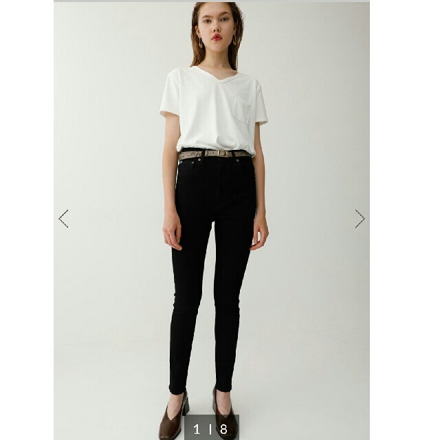 MOUSSY HW Rebirth BLACK SKINNY24