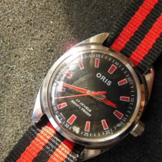 オリス(ORIS)の最終値下げ　オリス　ミリタリー手巻き腕時計(腕時計(アナログ))
