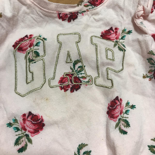 babyGAP(ベビーギャップ)のGAPbaby70長袖ロンパース キッズ/ベビー/マタニティのベビー服(~85cm)(ロンパース)の商品写真