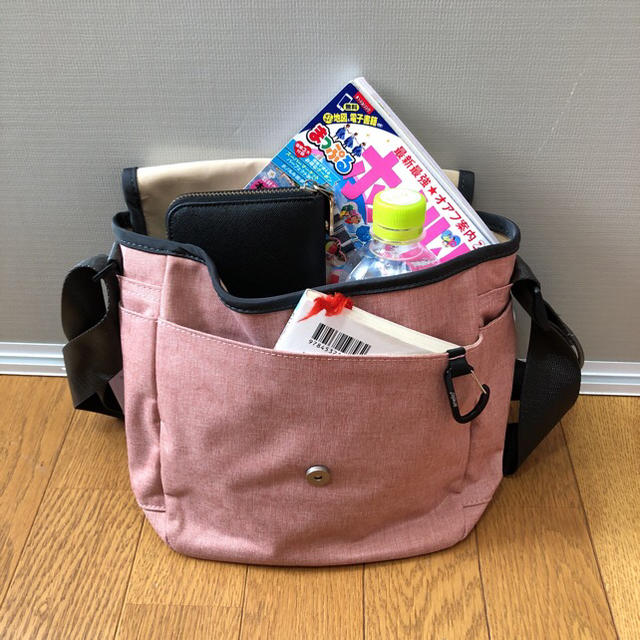 anello(アネロ)のanello アネロ フラップ式ショルダーバック ピンク 新品未使用 送料無料 レディースのバッグ(ショルダーバッグ)の商品写真