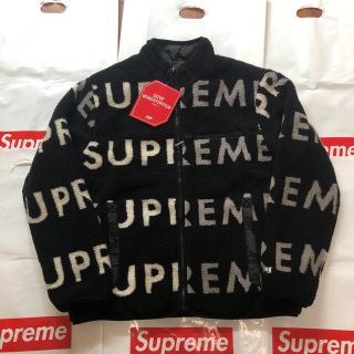 シュプリーム(Supreme)の【XLサイズ送料込】Reversible Logo Fleece Jacket(ブルゾン)