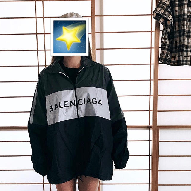 Balenciaga(バレンシアガ)のバレンシアガ トラックジャケット 38 メンズのジャケット/アウター(ナイロンジャケット)の商品写真