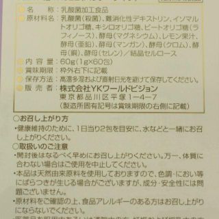 スーパーエリート乳酸菌 粉末状 パウダータイプ 内容量1g×60包 - その他