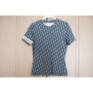 Christian Dior - Christian Dior ロゴTシャツ 36 ﾌﾞﾙｰの通販 by