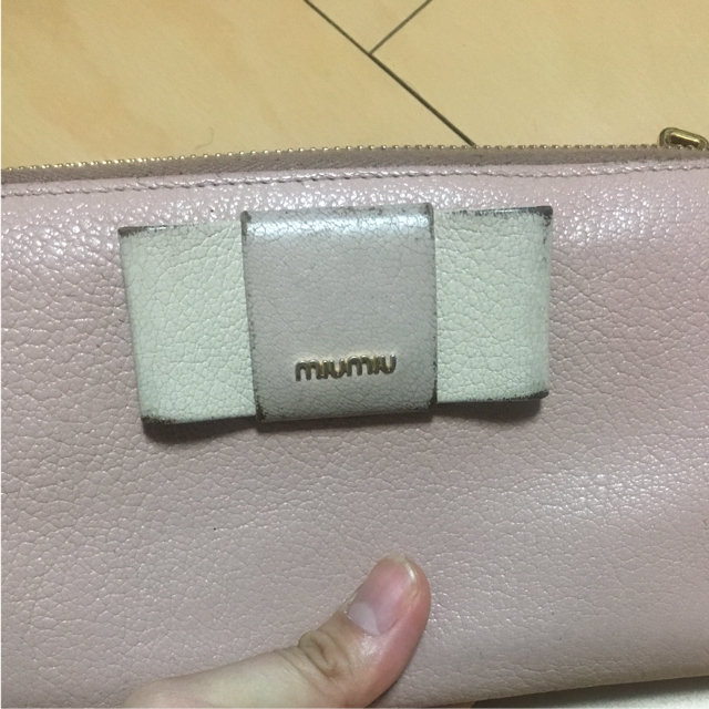 miumiu(ミュウミュウ)のmiumiu  長財布 レディースのファッション小物(財布)の商品写真