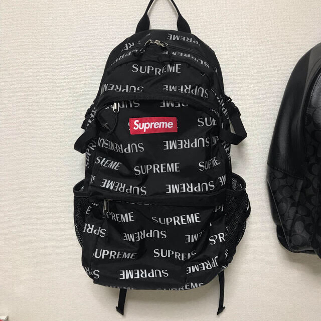 Supreme Backpack Black!!SS17!!100% Authentic!!Totally Dead Stock!! Super  Rare!